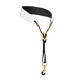 thumbnail image 1 of Maoww Saxophone avec Sangle de Cou Rembourré Confortable pour Clarinette Basse Soprano Blanc, 1 of 9