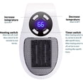 thumbnail image 4 of Calentador espacial Minetom de 450 W programable con termostato y temporizador, 4 of 6