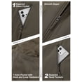 thumbnail image 3 of Off Road Ventures Men's Lightweight Vest Warm Insulated Waterproof Sleeveless Outerwear Jacket for Winter, 3 of 6