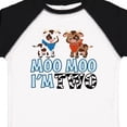 thumbnail image 4 of Inktastic Moo Moo I'm 2 with Cute Holstein Cows Boys or Girls Toddler T-Shirt, 4 of 5
