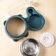 thumbnail image 5 of Comedero y Bebedero Automático para Mascotas, Sistema de Alimentación Integrado para Perros y Gatos, Sin Necesidad de Baterías ni Energía, Boca Inclinada,1set-Blue, 5 of 7