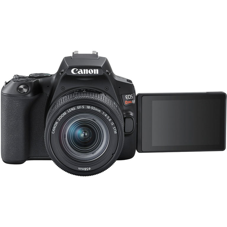 Canon EOS Rebel SL3 DSLR 24.1MP 4K Camera with EF-S 18-55mm f/3.5