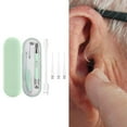 thumbnail image 2 of serony Luminous Ear Pick Curette Wax Nose Pick Cleaner Ear Wax Remover Green 2Pcs, 2 of 9