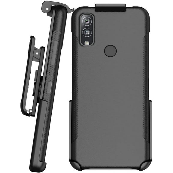 BELTRON Holster Case for Kyocera DuraSport 5G UW C6930 Verizon Wireless, Heavy Duty Rotating Belt Clip Holder with Secure Fit & Rapid Release Latch - Industrial Strength Supports 2.25" Duty Belt