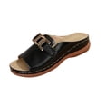 thumbnail image 3 of Willtoo Orthopedic Wedge Sandals for Women 2026 Comfort Slides Beach Slippers Breathable Summer Platform Slip On Walking Slide Sandals with Arch Support Open Toe Wide Casual Vacation Shoes, 3 of 4