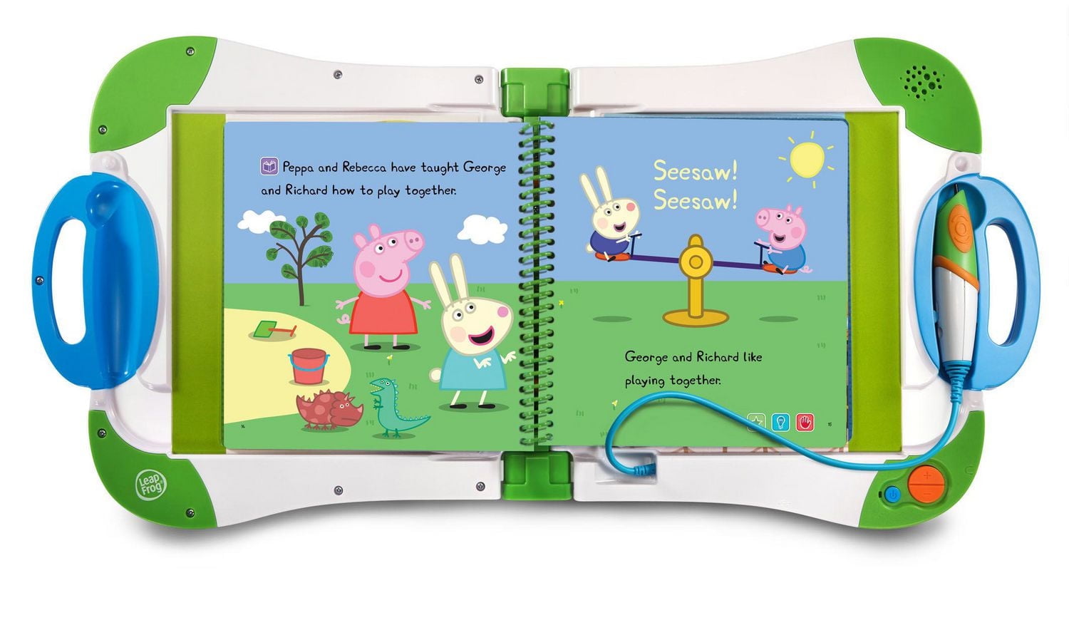 LeapFrog LeapStart Peppa Pig, jouons ensemble - livre de contes - Version anglaise Peppa Pig jouons ensemble