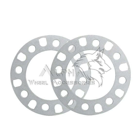 2Pc 8x170  8x6.5 Wheel Spacers 6mm Fits Ford F-250 F-350 Super Duty Excursion