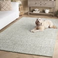 thumbnail image 3 of SAFAVIEH Glamour Ida Abstract Area Rug, Sage/Ivory, 6' x 6' Square, 3 of 11