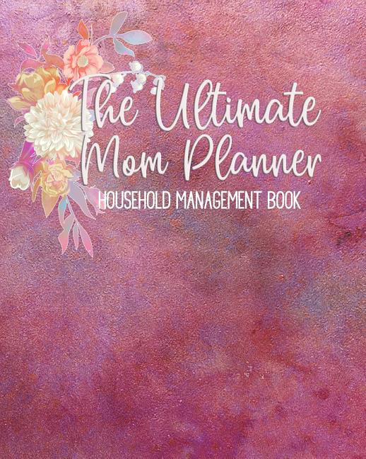 Weekly Family Planner Family & Household Planner Floral Watercolor Mom Planner Home Planner Parent Planner Mommy Planner