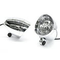 thumbnail image 5 of Krator Custom Chrome Passing Fog Auxiliary Light Compatible with Harley Davidson Softail Springer Heritage Classic, 5 of 5