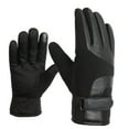 thumbnail image 1 of Gants à Écran Tactile Hiver Chauds Coupe-Vent pour Téléphone Intelligent, Gants Thermiques pour Randonnée, Conduite, Cyclisme, Course (Noir), 1 of 4