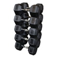 thumbnail image 6 of Grey Hex Dumbell set 80-100lb pairs -, 6 of 7