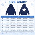thumbnail image 5 of LRen Hoodies for Girls Oversized Hoodies Soft Lining Star Print Pullover Sweatshirts Causal Drop Shoulder Fashion Fall Winter Clothes for Girls 2-14 Years, 5 of 7