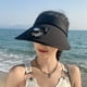 thumbnail image 5 of Sombrero para el sol con ventilador recargable por USB | Sombrero de verano transpirable de ala ancha con ventilador silencioso ajustable | Sombrero para correr, jardinería y exteriores que absorbe e, 5 of 5