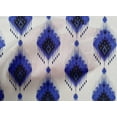 thumbnail image 5 of oneOone Cotton Cambric Medium Blue Fabric Ikat Sewing Fabric By The Yard Printed Diy Clothing Sewing Supplies 42 Inch Wide, 5 of 6
