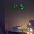 thumbnail image 5 of 3d Led Digital 12/24 Hour Display Wall Snooze Alarm Clock Home Living Room Decor - Jxlgv, 5 of 5