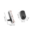 thumbnail image 2 of OULII 5Jgo Controles Deslizantes Para Consola De Mezclas Con De Tres Patas Y Uso Diario, 2 of 7
