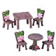 thumbnail image 3 of 6pcs Miniature Tables Small House Microlandscape Resin Furniture Accessories, 3 of 3