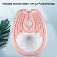 thumbnail image 2 of Fregadero portátil del lavabo inflable del champú de la cabecera con el drenaje de la bomb Abanopi Lavabo de champú, 2 of 5