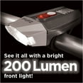 thumbnail image 4 of Zefal Manta Pro Bike Cycling Front, Rear Light Set (Rechargeable, 200 Lumens, No Tools Needed, Multiple Modes), 4 of 10