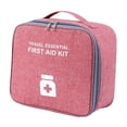thumbnail image 3 of Bolsa de almacenamiento de medicamentos Salvador portátil botiquín de primeros auxilios vino tinto y L, 3 of 10