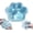 Transparent Blue, variant on Large Cat Paw Taba Squishy Big Squeeze Toys 5-inch Strawberry Pink Cute Fufu Squishy Sensory Stress Relief Fidget Toys for Party Favors Sensory Anxiety Toys for Adults (Strawberry)
