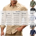 thumbnail image 4 of Dpjklzsn Men's Tactical Utility Shirt, Long Sleeve Ventilated Collared Shirt with Zip Dual Pockets, 4 of 10