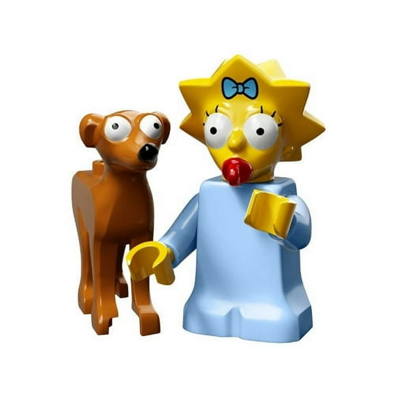 LEGO The Simpsons Series 2 Collectible Minifigure 71009 - Maggie Simpson (Santa's Little Helper)