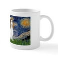 thumbnail image 2 of CafePress - LIC Starry Night Cavalier Blenheim Pu Mug - 11 oz Ceramic Mug - Novelty Coffee Tea Cup, 2 of 6