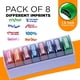 thumbnail image 4 of Sellos para profesores Tickselect, 8 unidades, autoentintados, con estampado motivacional, 4 of 7