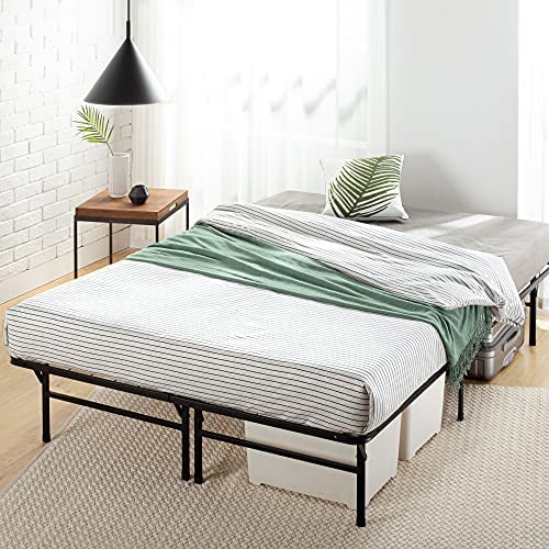 14 Inch Full Size Mattress Foundation Platform Bed Frame/Box Spring Replacement 