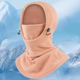 thumbnail image 4 of Pasamontañas mascarilla multifuncional cubierta de cara completa para hombres y mujeres (rosa), 4 of 5
