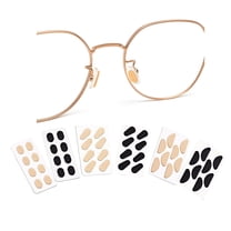 24 Pairs Eyeglass Nose Pads, Anti Slip Nose Pads for Glasses, Self-Adhesive EVA Foam Glasses Noses Replacement Pad for Eyeglasses Sunglasses