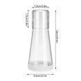 thumbnail image 2 of Clear Bedside Water Carafe Set With Tumbler Glass,Night Water Kettle Mouthwash Decanter For Nightstand, 2 of 10