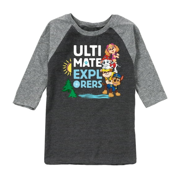 Paw Patrol - Ultimate Explorer - Toddler And Youth Raglan Graphic T-Shirt
