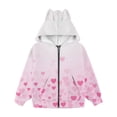 thumbnail image 4 of YunPes Cute Cat Ear Hoodies for Girls Heart Graphic Hooded Jacket Zip up Oversized Aesthetic Sweatshirts Valentines Day Fleece Coats, 4 of 4