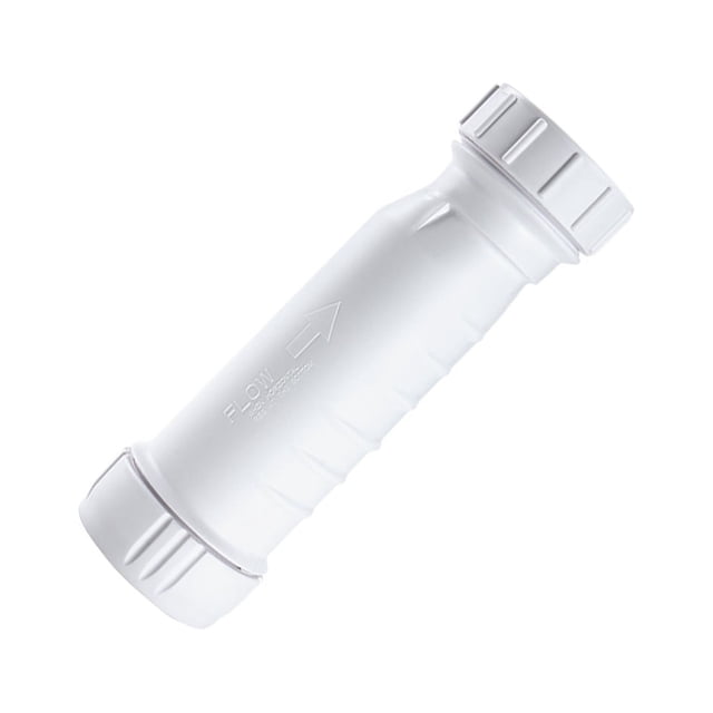 Kenally Lavabo de tubo de válvula de residuos autosellante sin agua, trampa en línea para lavabo de baño, duradero Accesorios para vehículos recreativos