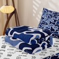 thumbnail image 6 of Homewish Camouflage Game Pad Zipper Queen Comforter Set with Fitted Sheet and 2 Pillowcases,Modern Esports Gamepad Zipper Bedding Set,Navy Blue,Gamepad Reversible,4pcs, 6 of 8