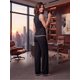 thumbnail image 3 of Conjunto 2 Piezas Elegante, Chaleco Moderno y Pantalón de Corte Amplio, Estilo Sofisticado para Mujer, 3 of 5