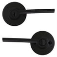 thumbnail image 4 of Kwikset Ladera Matte Black Keyed Entry Lever 2-3/4 in., 4 of 8