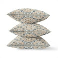 thumbnail image 5 of Jahan Paisley Throw Pillow with Removable Cover in Muted Green Peach 18x18, 5 of 6