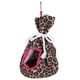 thumbnail image 1 of Cueva Colgante ANGGREK para Pájaros Nido Duradero Hamaca Redonda estampado de leopardo, 1 of 8
