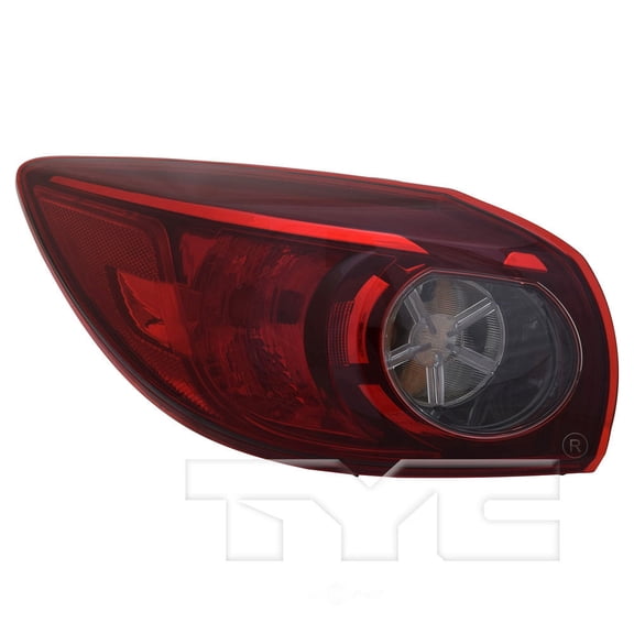 TYC 11-6660-00-9 Capa Certified Tail Light Assembly Fits select: 2014-2018 MAZDA 3