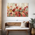 thumbnail image 3 of Elephant Stock Sprinkled Flowers Wall Art - Horizontal Canvas Wall Art - Living Room Wall Decor - Floral And Botanical Canvas - Orange And Red Decor By Silvia Vassileva - 48" x 32", 3 of 8