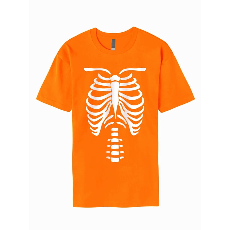 Ma Croix Womens Print Skeleton Body Halloween Graphic Drawing