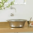 thumbnail image 2 of Native Trails Cps71 Maestro Bajo 16-1/4" Circular Copper Vessel Bathroom Sink - Nickel, 2 of 2