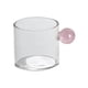 thumbnail image 3 of Taza de jugo, taza de café, taza creativa para bebidas, decoración de mesa de una sola capa, artículos para beber Rosa, 3 of 9