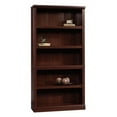 thumbnail image 3 of Home Square Engineered Wood 5 Shelf Bookcase in Select Cherry - Set of 2, 3 of 9