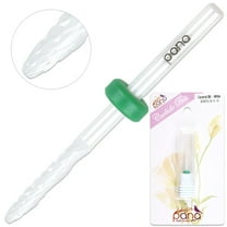 Pana 3/32" White Ceramic Under Nail Cleaner Drill Bit - Coarse Grit