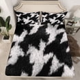 thumbnail image 2 of Feelyou Western Cow Print Bed Sheets, Modern Fashion King Sheets, 4pcs, 2 of 7